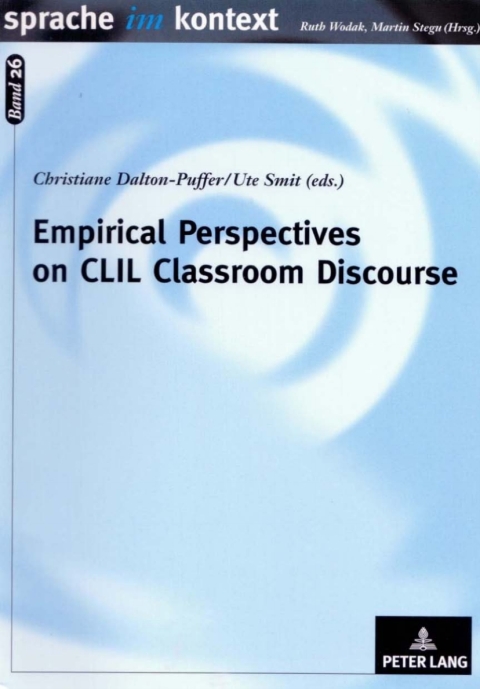 Cover image for book Empirical Perspectives on CLIL Classroom Discourse