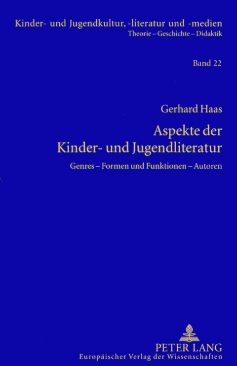 Cover image for book Aspekte der Kinder- und Jugendliteratur
