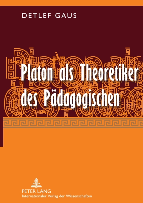 Cover image for book Platon als Theoretiker des Paedagogischen