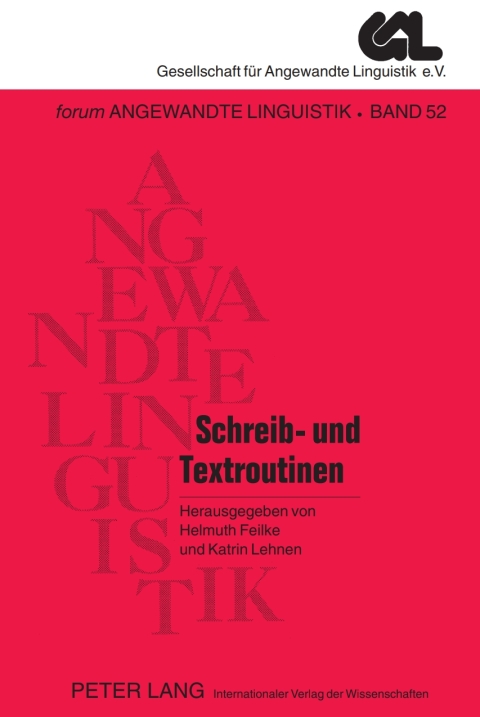 Cover image for book Schreib- und Textroutinen