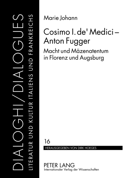Cover image for book Cosimo I. de’ Medici – Anton Fugger