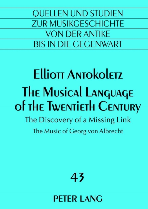 Cover image for book The Musical Language of the Twentieth Century