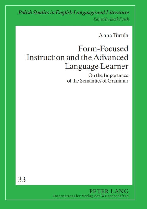 Cover image for book Form-Focused Instruction and the Advanced Language Learner
