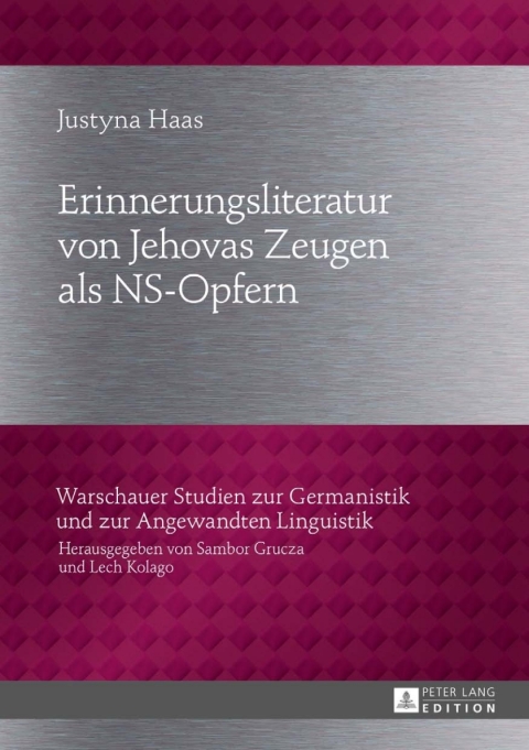 Cover image for book Erinnerungsliteratur von Jehovas Zeugen als NS-Opfern
