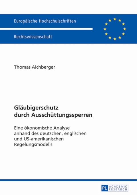 Cover image for book Glaeubigerschutz durch Ausschuettungssperren