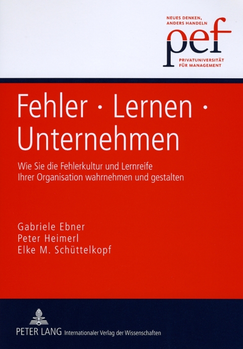 Fehler â Lernen â Unternehmen 