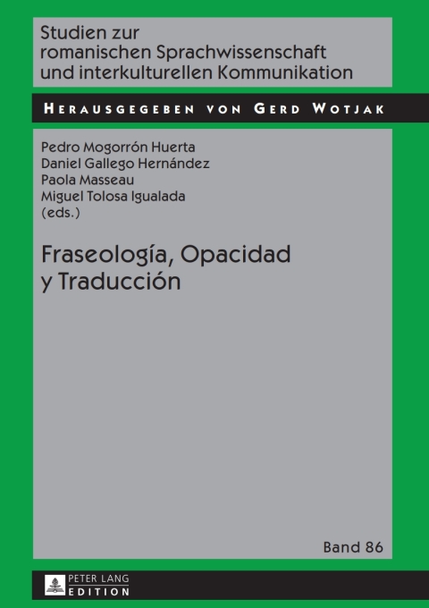 Cover image for book Fraseología, Opacidad y Traducción