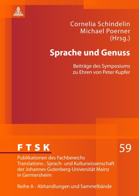 Cover image for book Sprache und Genuss