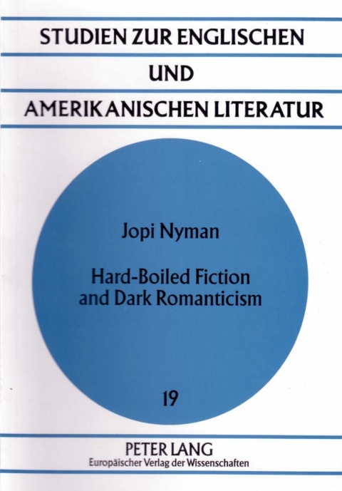 Cover image for book Hard-Boiled Fiction and Dark Romanticism