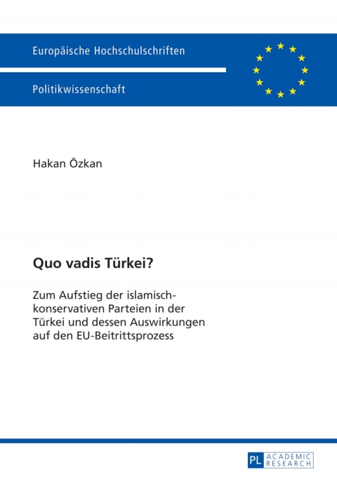Cover image for book Quo vadis Tuerkei?