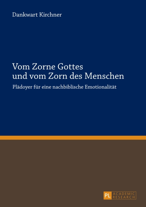 Cover image for book Vom Zorne Gottes und vom Zorn des Menschen