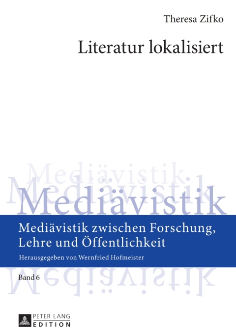 Cover image for book Literatur lokalisiert
