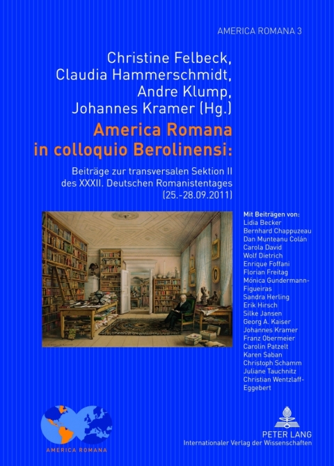 Cover image for book America Romana in colloquio Berolinensi: