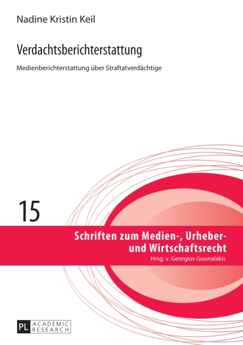 Cover image for book Verdachtsberichterstattung