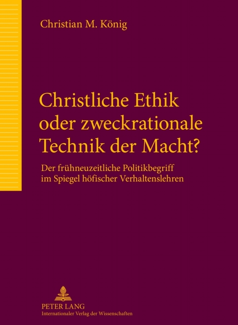 Cover image for book Christliche Ethik oder zweckrationale Technik der Macht?