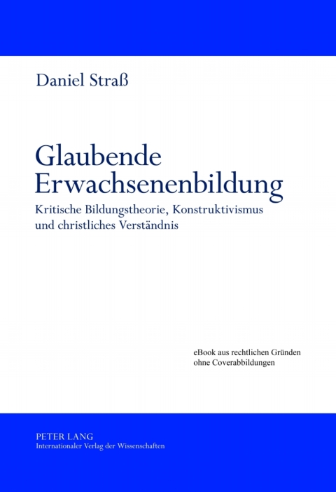 Cover image for book Glaubende Erwachsenenbildung