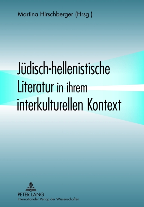 Cover image for book Juedisch-hellenistische Literatur in ihrem interkulturellen Kontext