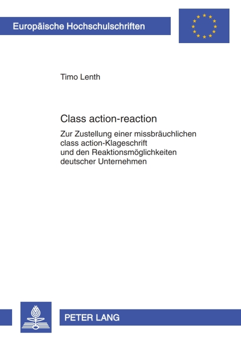 Cover image for book Class action-reaction