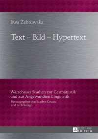 Titelbild: Text  Bild  Hypertext 1st edition 9783631626429