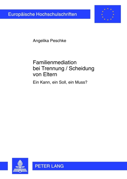 Cover image for book Familienmediation bei Trennung / Scheidung von Eltern