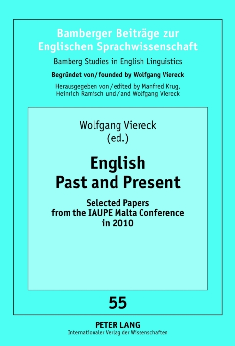 Cover image for book English Past and Present