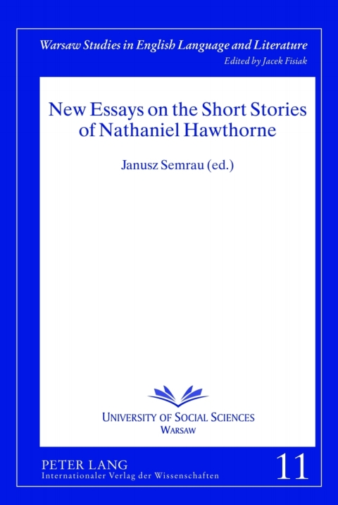 Cover image for book New Essays on the Short Stories of Nathaniel Hawthorne