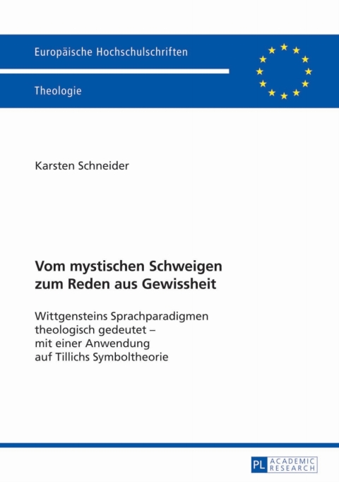 Cover image for book Vom mystischen Schweigen zum Reden aus Gewissheit
