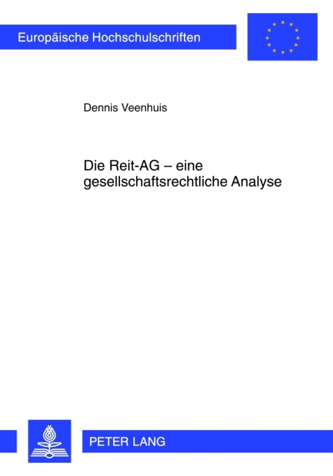 Cover image for book Die Reit-AG – eine gesellschaftsrechtliche Analyse