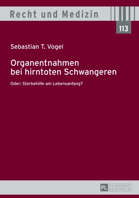 Cover image for book Organentnahmen bei hirntoten Schwangeren