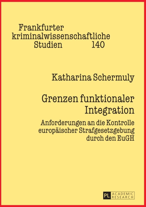Cover image for book Grenzen funktionaler Integration