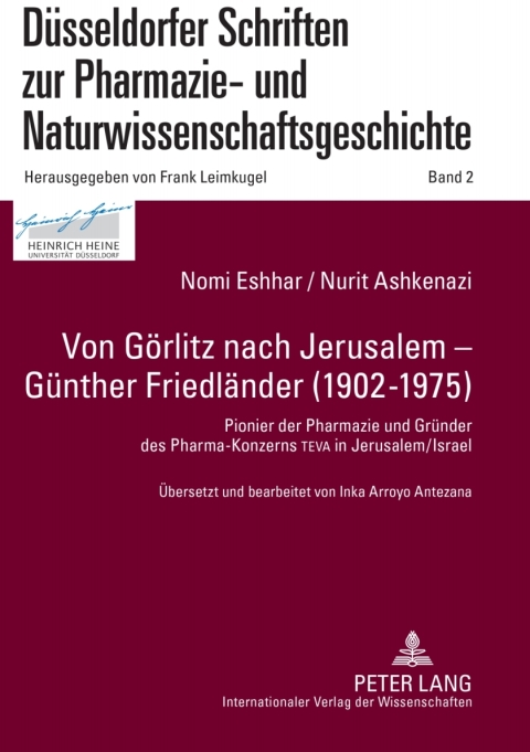 Cover image for book Von Goerlitz nach Jerusalem – Guenther Friedlaender (1902-1975)