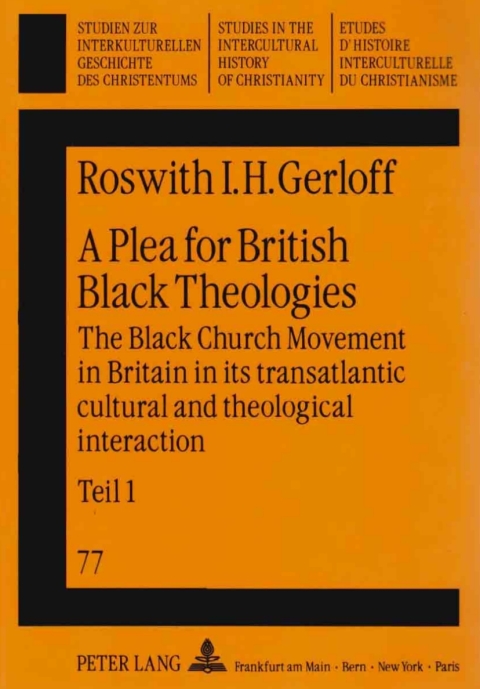 Cover image for book A Plea for British Black Theologies