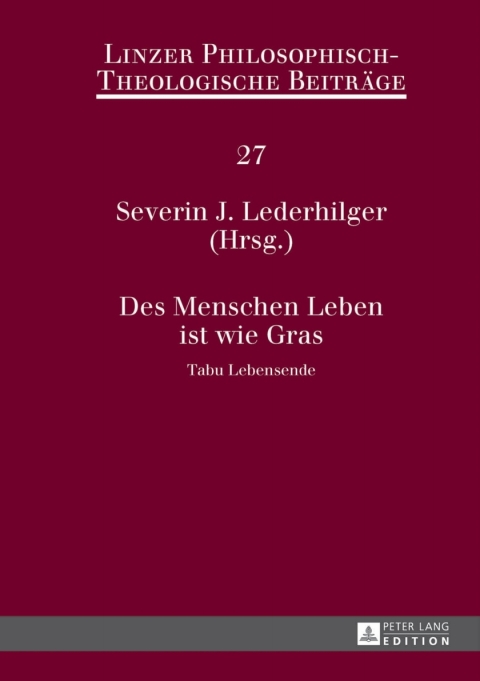 Cover image for book Des Menschen Leben ist wie Gras
