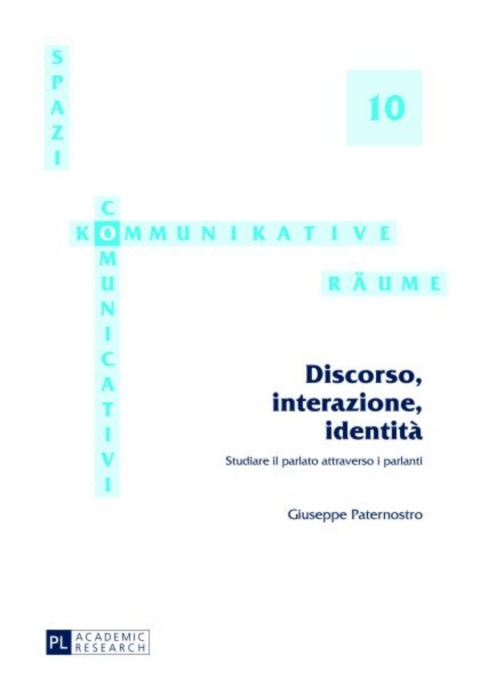 Cover image for book Discorso, interazione, identità