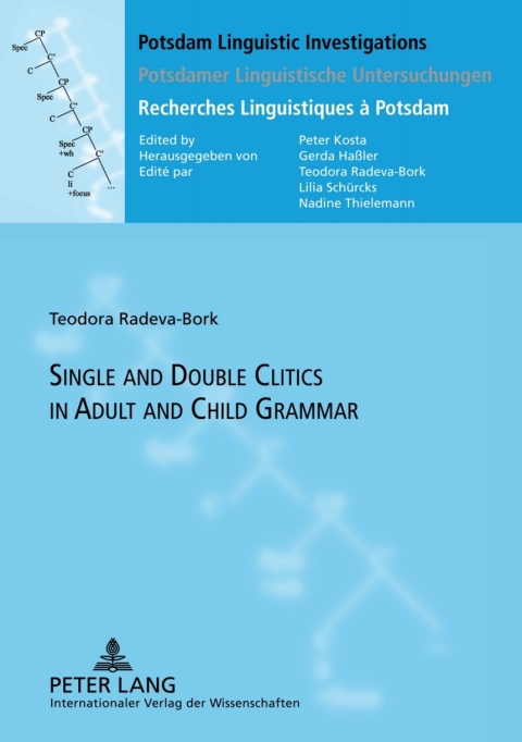 Cover image for book Single and Double Clitics in Adult and Child Grammar