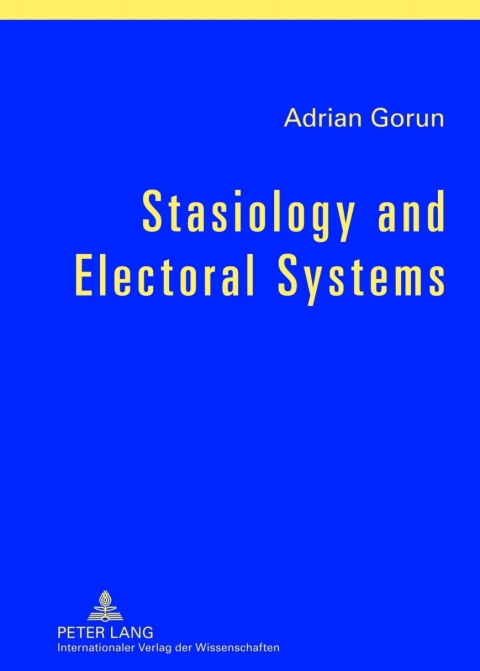 Cover image for book Stasiology and Electoral Systems