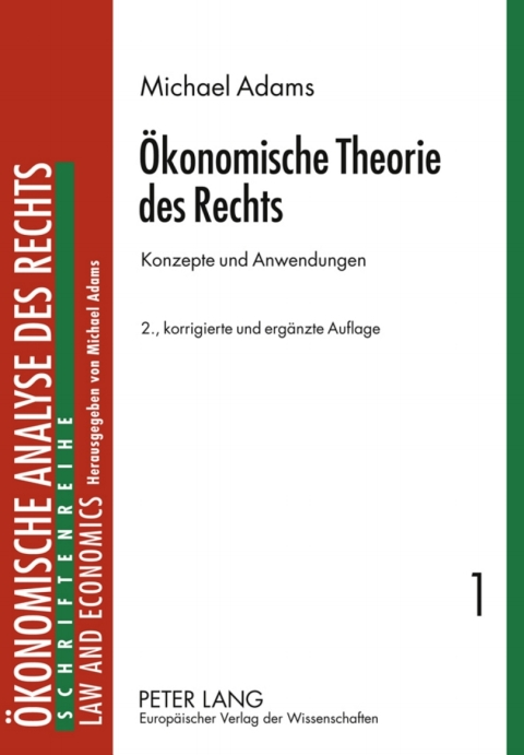 Cover image for book Oekonomische Theorie des Rechts
