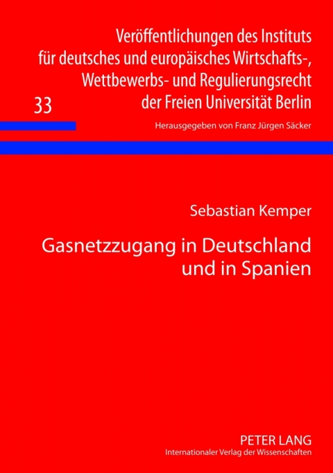 Cover image for book Gasnetzzugang in Deutschland und in Spanien