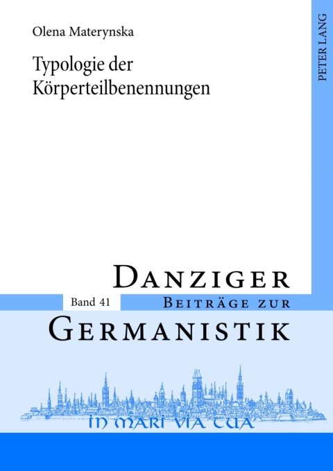Cover image for book Typologie der Koerperteilbenennungen