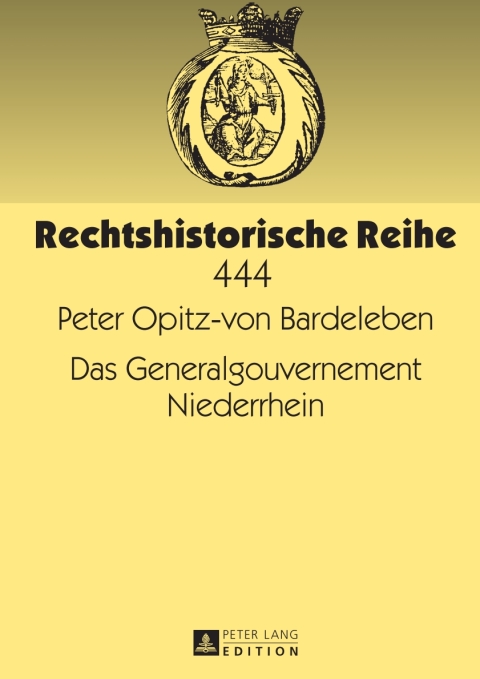Cover image for book Das Generalgouvernement Niederrhein