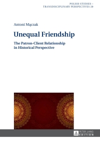 Cover image: Unequal Friendship 1st edition 9783631626689
