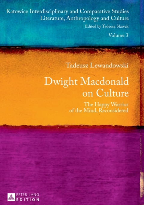Cover image for book Dwight Macdonald on Culture