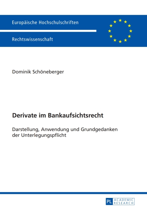 Cover image for book Derivate im Bankaufsichtsrecht