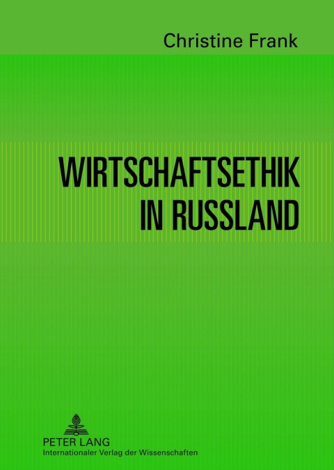 Cover image for book Wirtschaftsethik in Russland