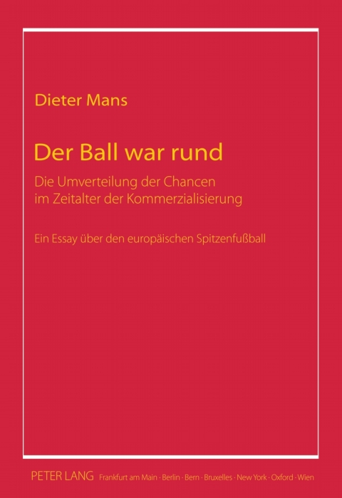 Cover image for book Der Ball war rund