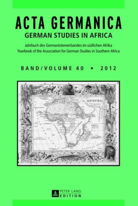 Cover image for book ACTA GERMANICA