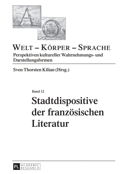 Cover image for book Stadtdispositive der franzoesischen Literatur