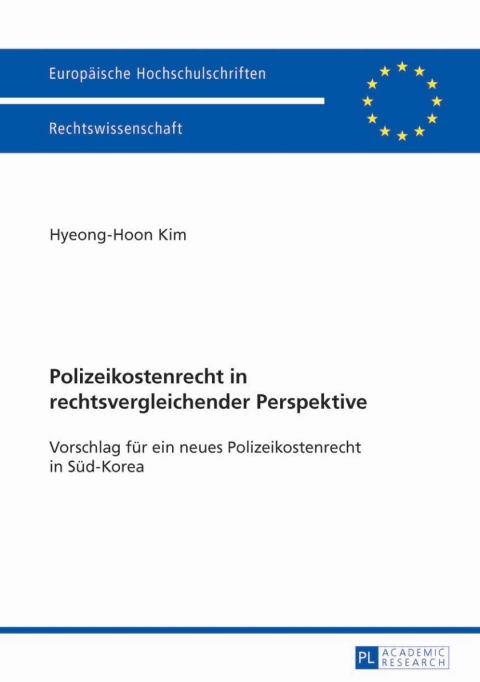 Cover image for book Polizeikostenrecht in rechtsvergleichender Perspektive