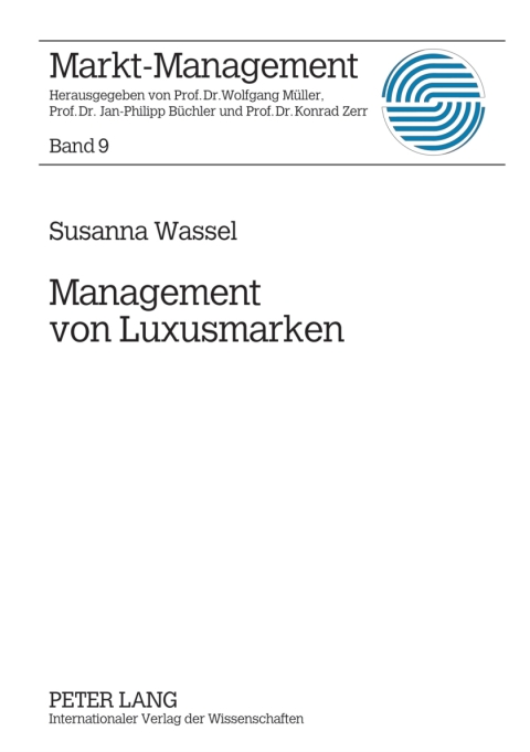 Cover image for book Management von Luxusmarken