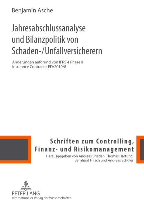 Cover image for book Jahresabschlussanalyse und Bilanzpolitik von Schaden-/Unfallversicherern